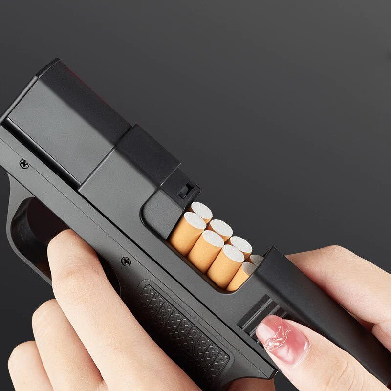 Professional Metal Turbo Lighter Set - 10 Windproof Gas Welding - Primepicks